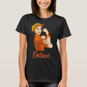 Starker weiblicher Blutkrebs T-Shirt
