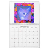 Starker Welpen-Katzen-Kunst-Kalender 2013 Kalender (Feb 2027)