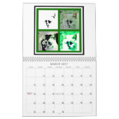 Starker Welpen-Katzen-Kunst-Kalender 2013 Kalender (Mär 2027)