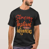 Starker widerstandsfähiger indigener T - Shirt, Ur T-Shirt (Vorderseite)