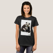 Stärker zusammen in Harmonie Pandas Frau Bio- T-Shirt (Vorne ganz)