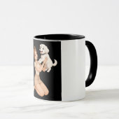 Stärker Zusammen Paar Tasse | Romantisches Geschen (VorderseiteRechts)