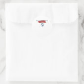 Stärkere Abstimmung Runder Aufkleber (Tasche)