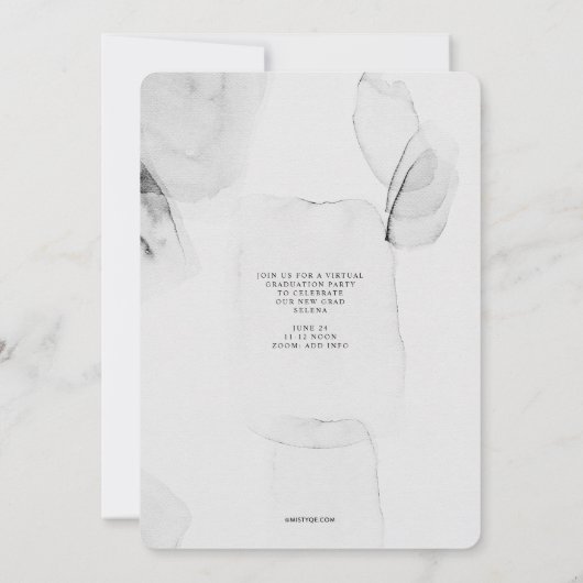 Stärkere Klasse der Ankündigung von Abschluss 2020 (Rückseite)