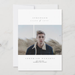 Stärkere Klasse des Serif-Abschlusses 2020 Einladung