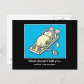 Stärkere Postkarte (Vorne/Hinten)