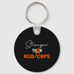 Stärkere Rsd Crps Warrior Rsd Crps Bewusstsein Schlüsselanhänger