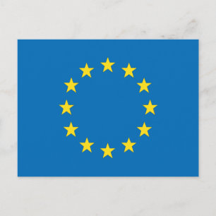 StärkereIn (verbleibende) europäische Gewerkschaft Postkarte