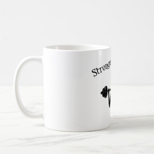 Stärkerer Alltag - Frauen Kaffeetasse (Links)