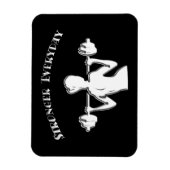 Stärkerer Alltag - Frauen Magnet (Vertikal)