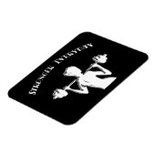 Stärkerer Alltag - Frauen Magnet (Linke Seite)