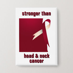 Stärkerer als Head Neck Cancer Button