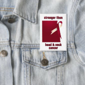 Stärkerer als Head Neck Cancer Button (Insitu)