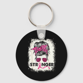Stärkerer Brustkrebs-Bewusstseins-Pink-Warrior Schlüsselanhänger