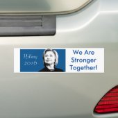 Stärkerer zusammen Autoaufkleber Hillary Clinton (Auf Auto)