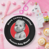 Starkes Beared Baby Pappteller (Party)