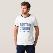 Starkes Boston SIND WIR EINS T-Shirt (Vorne ganz)