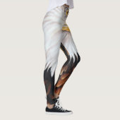 Starkes Eagle-Ölgemälde Leggings (Rechts)