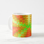 starkes gelb-orangees kaffeetasse (Vorderseite Links)