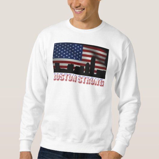Starkes grundlegendes Sweatshirt Bostons (Vorderseite)