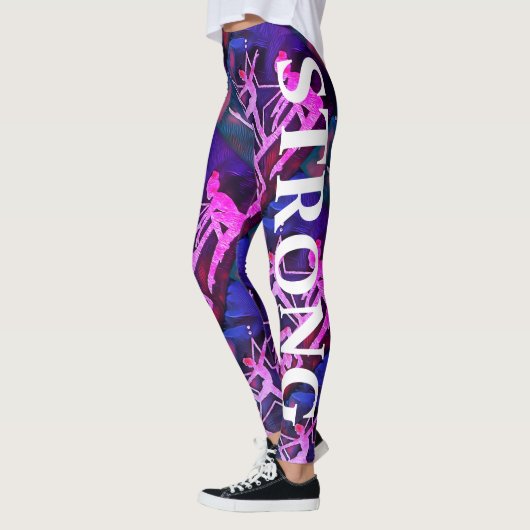 Starkes Gymnastik Leggings (Links)