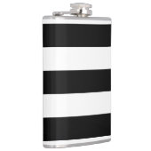 Starkes horizontales Streifen-Vinyl eingewickelte Flachmann (Rechts)