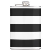 Starkes horizontales Streifen-Vinyl eingewickelte Flachmann (Vorderseite)