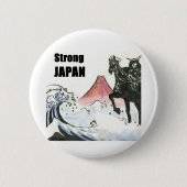 Starkes JAPAN Button (Vorderseite)