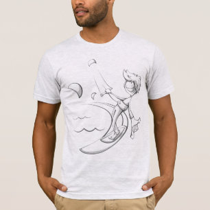 Starkes Kitesurf T-Shirt