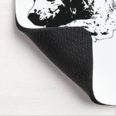 Starkes Line-Hund-Mauspad hebt den Arbeitsbereichs Mousepad (Ecke)