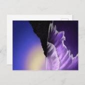 Starkes Meer und Sternenhimmel Postkarte (Vorne/Hinten)