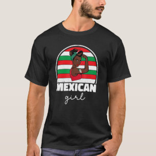 Starkes mexikanisches Mädchen für Frauen mexikanis T-Shirt