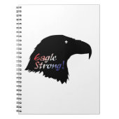 Starkes Notizbuch Eagles Notizblock (Vorderseite)