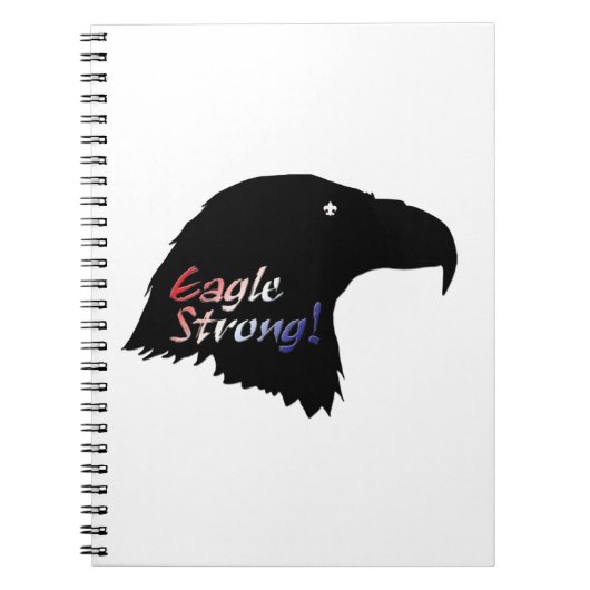 Starkes Notizbuch Eagles Notizblock (Vorderseite)