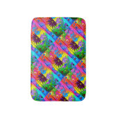 starkes psychedelisches des Hippie Badematte (Vorderseite Vertikal)