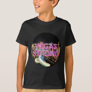 Starkes Rosa Vegas T-Shirt
