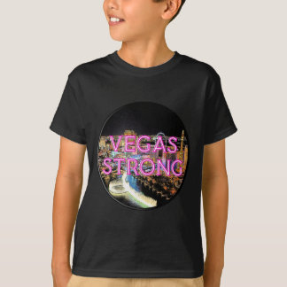 Starkes Rosa Vegas T-Shirt