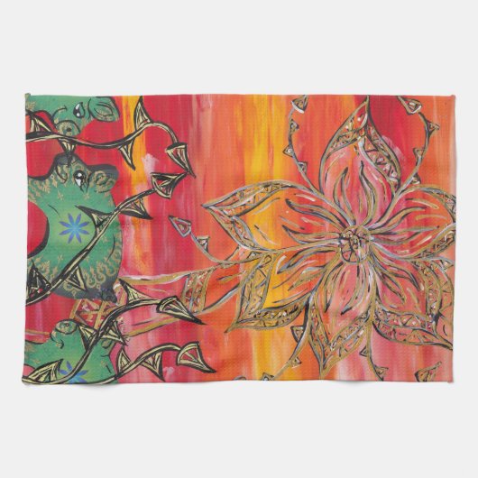 Starkes Schwein-Geschirrtuch Geschirrtuch (Horizontal)