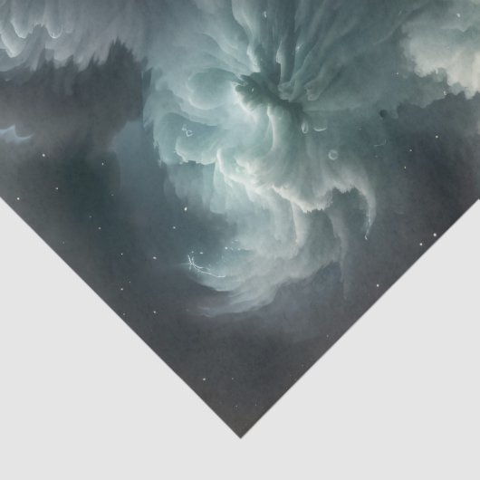 Starkes Solitaire-Soul - Decoupage - Seidenpapier (Detail)