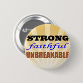 Starkes, treues Unzerbrechliches Button (Vorne & Hinten)