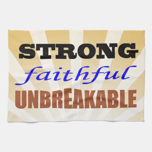 Starkes, treues Unzerbrechliches Geschirrtuch (Horizontal)