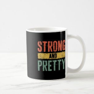 Starkes und Hübsches Strongman Gym Workout-Shirt Kaffeetasse