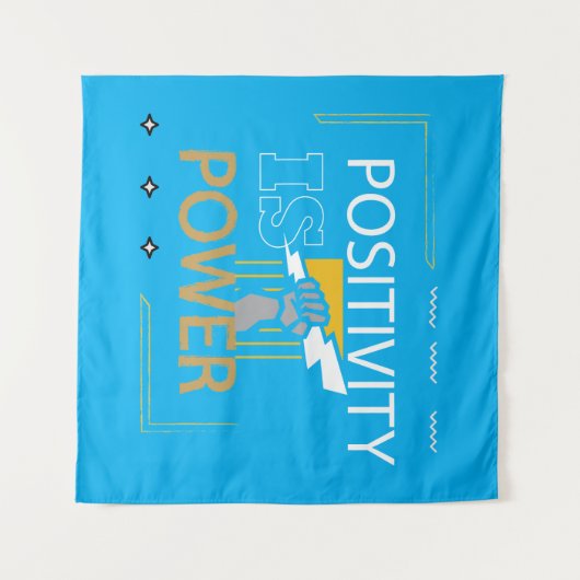 Starkes und motiviertes Design Wandteppich (Vorderseite (Horizontal))