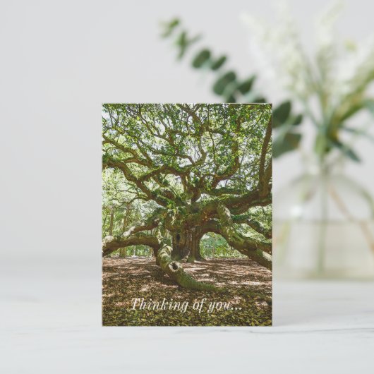 Starkes und mutiges Denken Sie an Ihre Postkarte (Stehend Vorderseite)