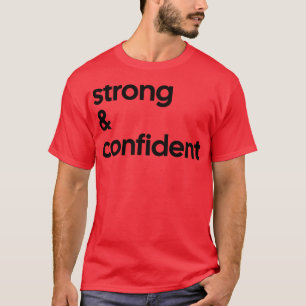 Starkes vertrautes T-Shirt