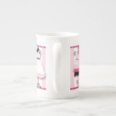 "Stärkeu. Würde" Scripture-China-Schale Porzellantasse (Rückseite)