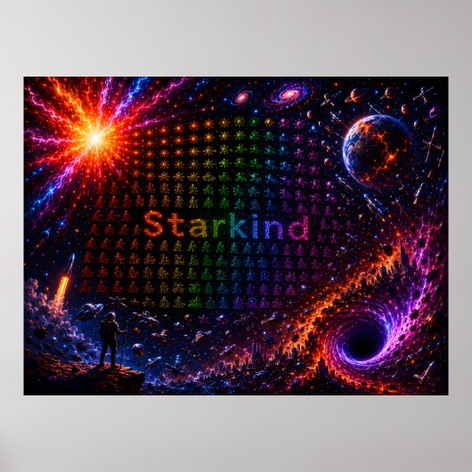 Starkind – Kosmische Evolution des Lebens Poster (Vorne)