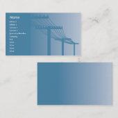 Starkstromleitungen - Geschäft Visitenkarte (Vorne/Hinten)