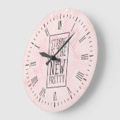 Starkt ist die neue Hübsche Wall-Uhr Große Wanduhr (Winkel)