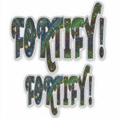 Stärkung! Aufkleber (Vorderseite)